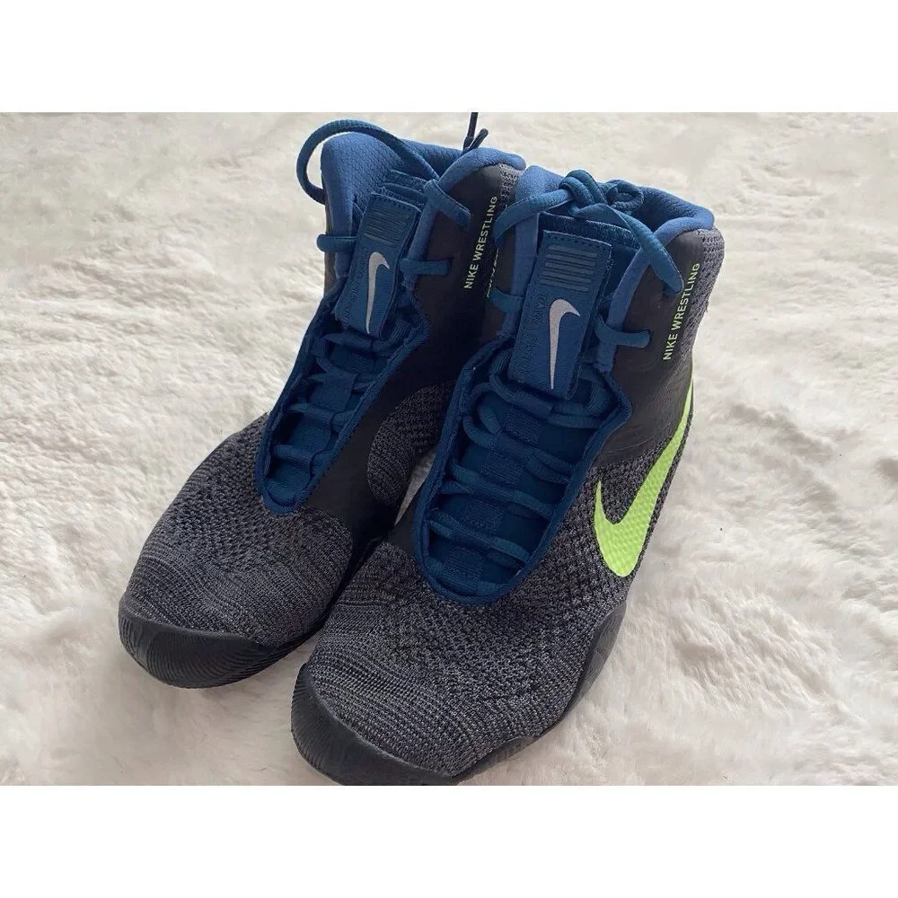 Nike Wrestling Shoe Tawa Anthracite Flyknit CI2952-004 Men’s Sz 9‎ No Box NEW